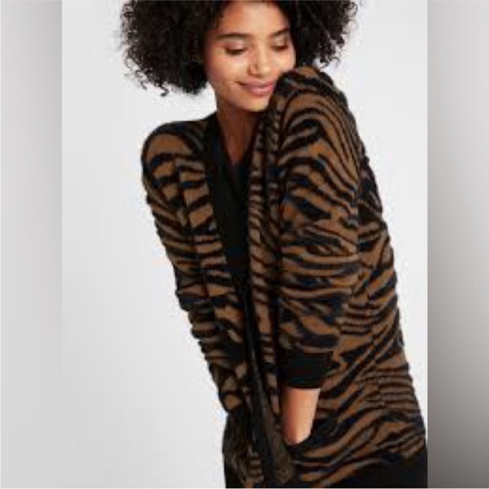 Banana Republic Tiger Stripe Cardigan